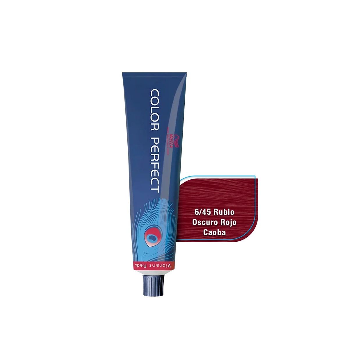 WELLA - Tinte Wella Color Perfect 6.45 Rubio Oscuro Rojo Caoba 60ml