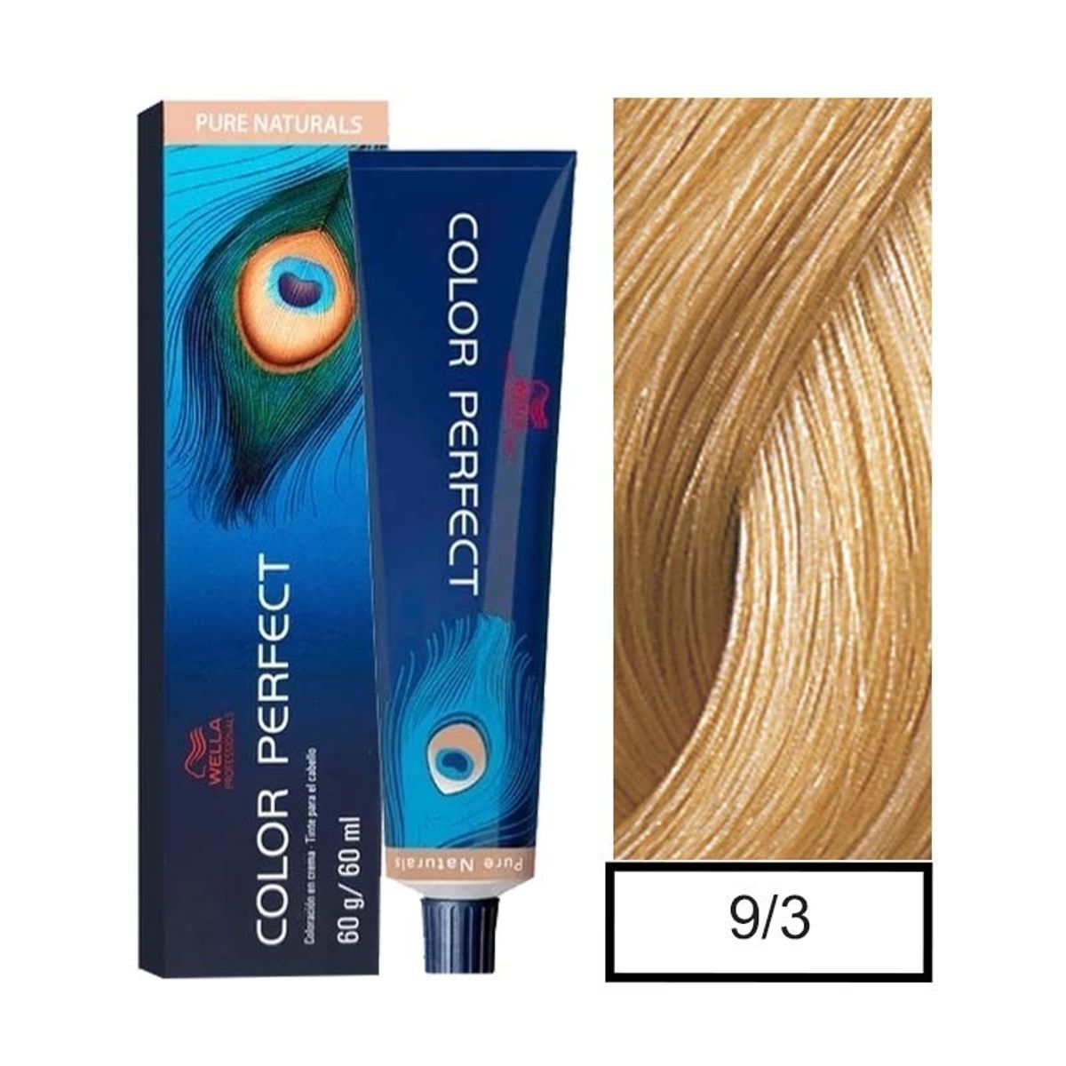 WELLA - Tinte Wella Color Perfect 9.3 Rubio Extra Claro Dorado 60ml