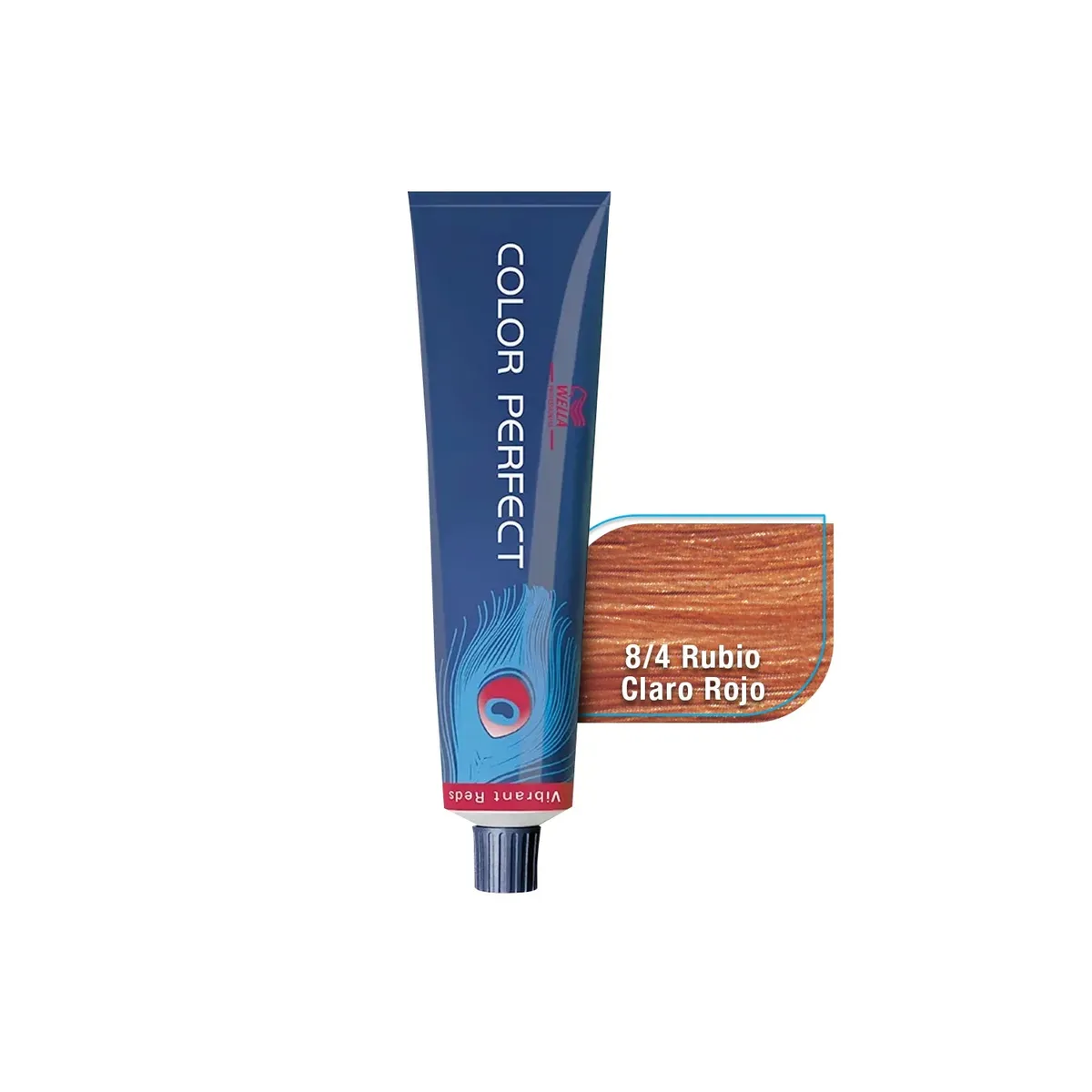 WELLA - Tinte Wella Color Perfect 8.4 Rubio Claro Rojo 60ml