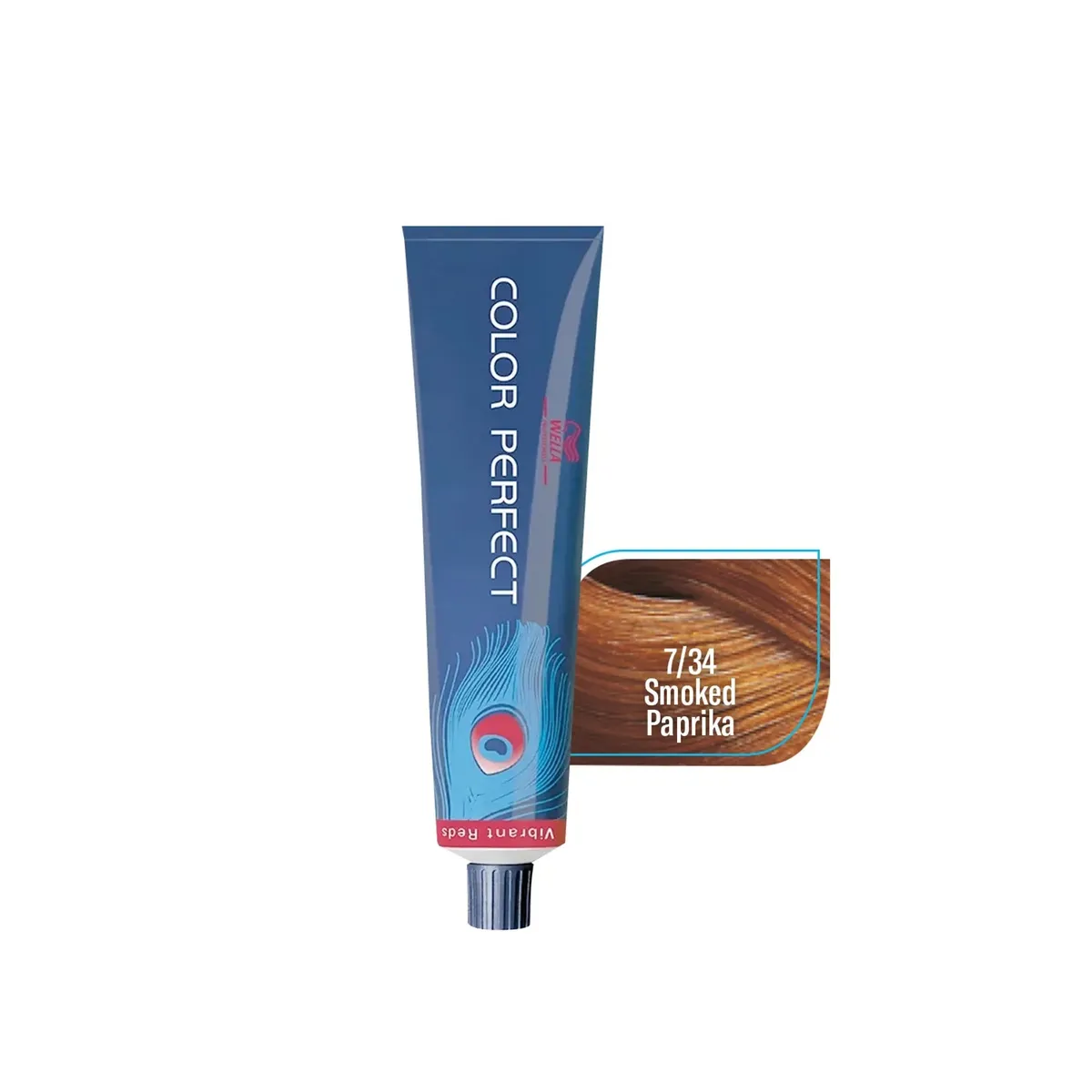 WELLA - Tinte Wella Color Perfect 7.34 Rubio Mediano Dorado Rojizo 60ml
