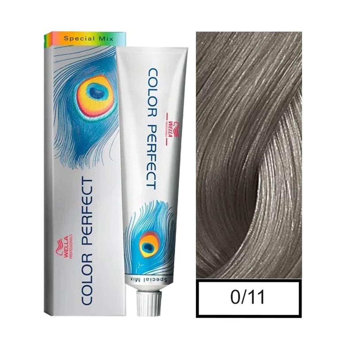 WELLA - Tinte Wella Color Perfect 0.11 Ceniza Intenso 60ml