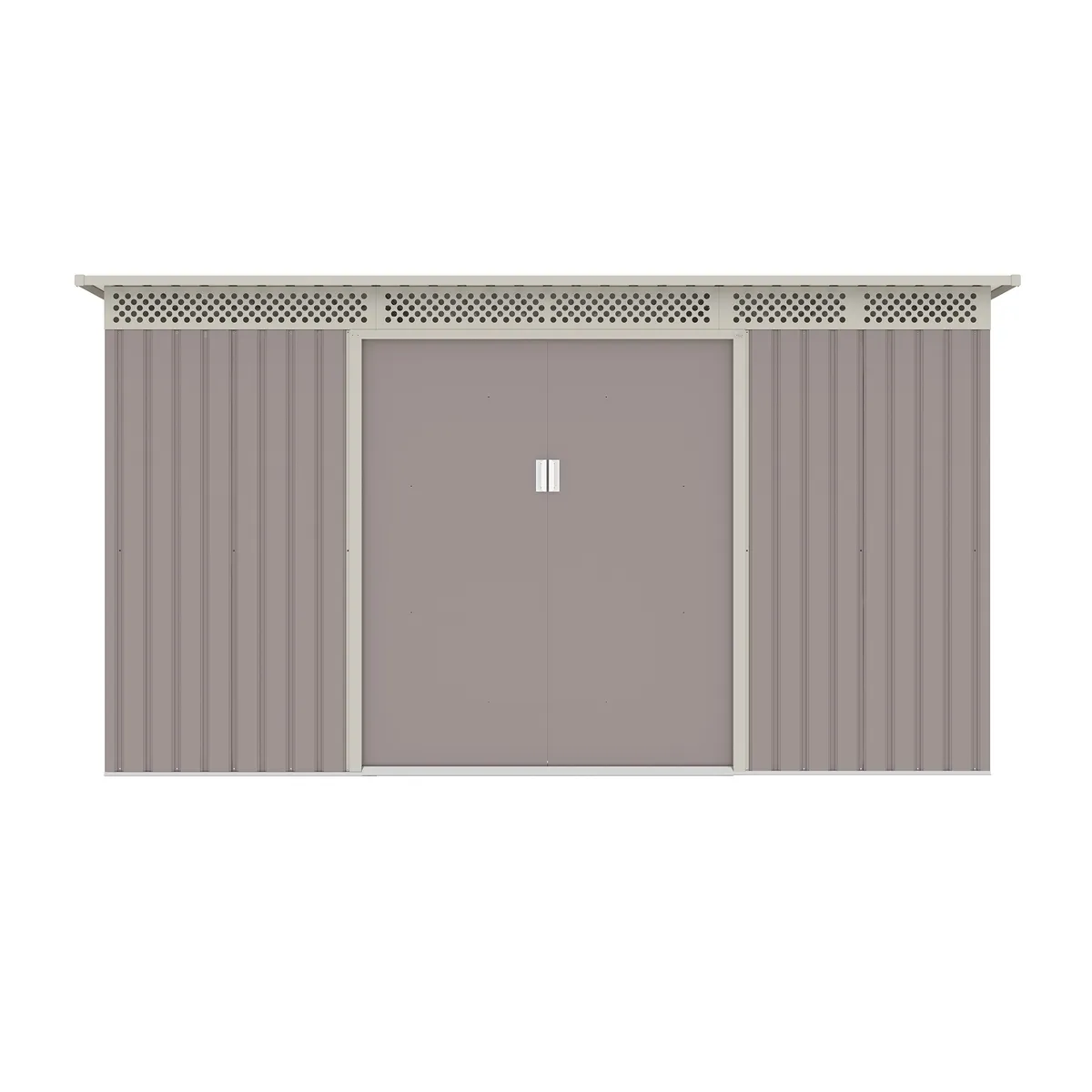 HALTEN - Bodega de Jardín Halten BellaC Acero 386mt2 343×142×184cm