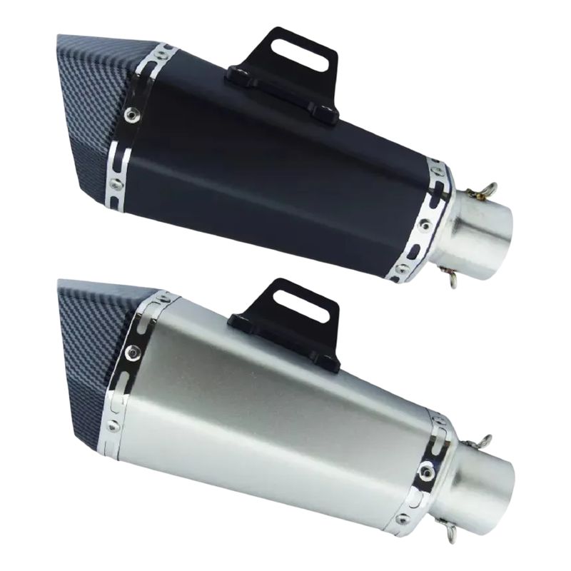 GENERICO - Tronador Para Moto Gpr Con Proteccion Tipo Fibra Carbon