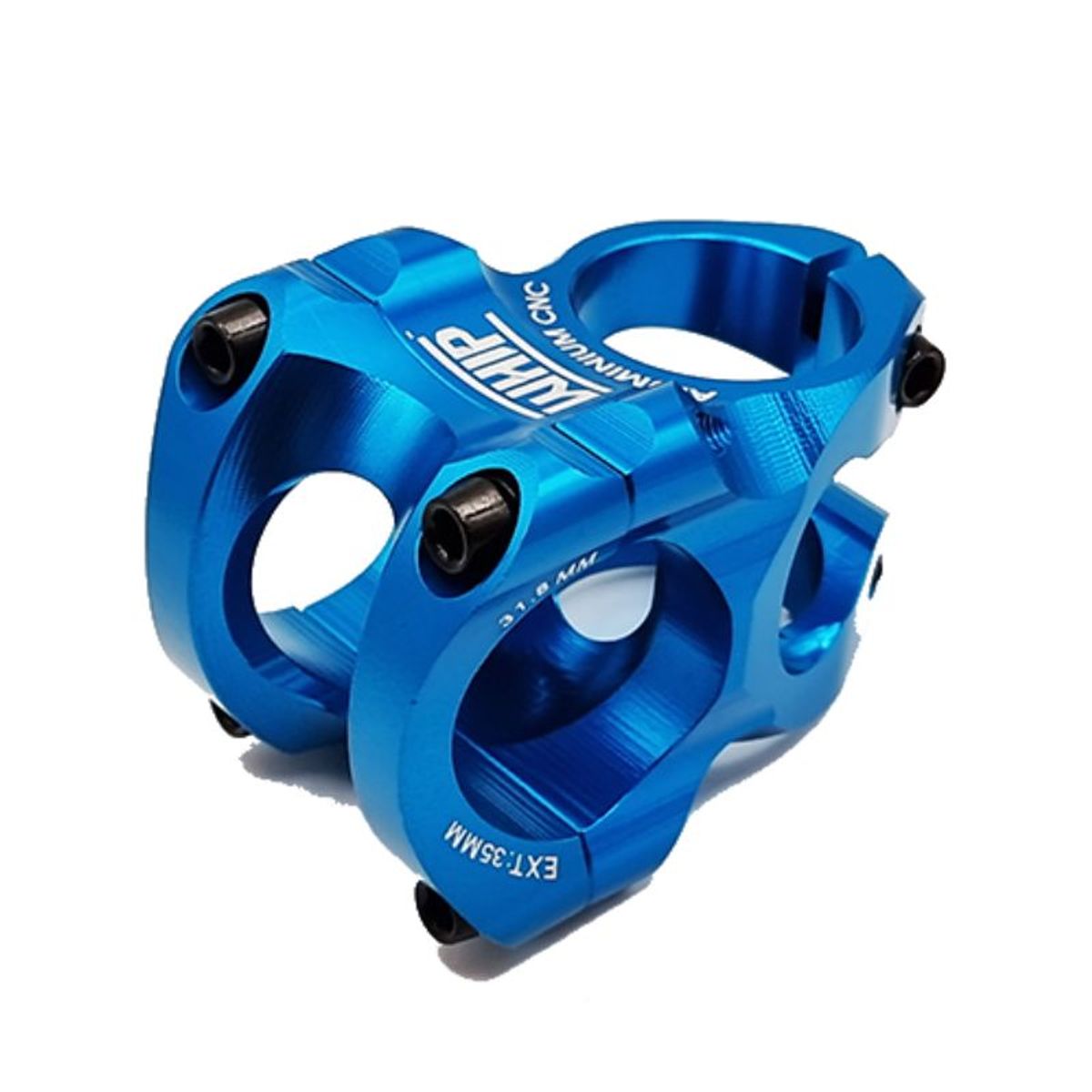 WHIP - TEE DE BICICLETA WHIP ALEACION CNC 286X318MM 35MM AZUL