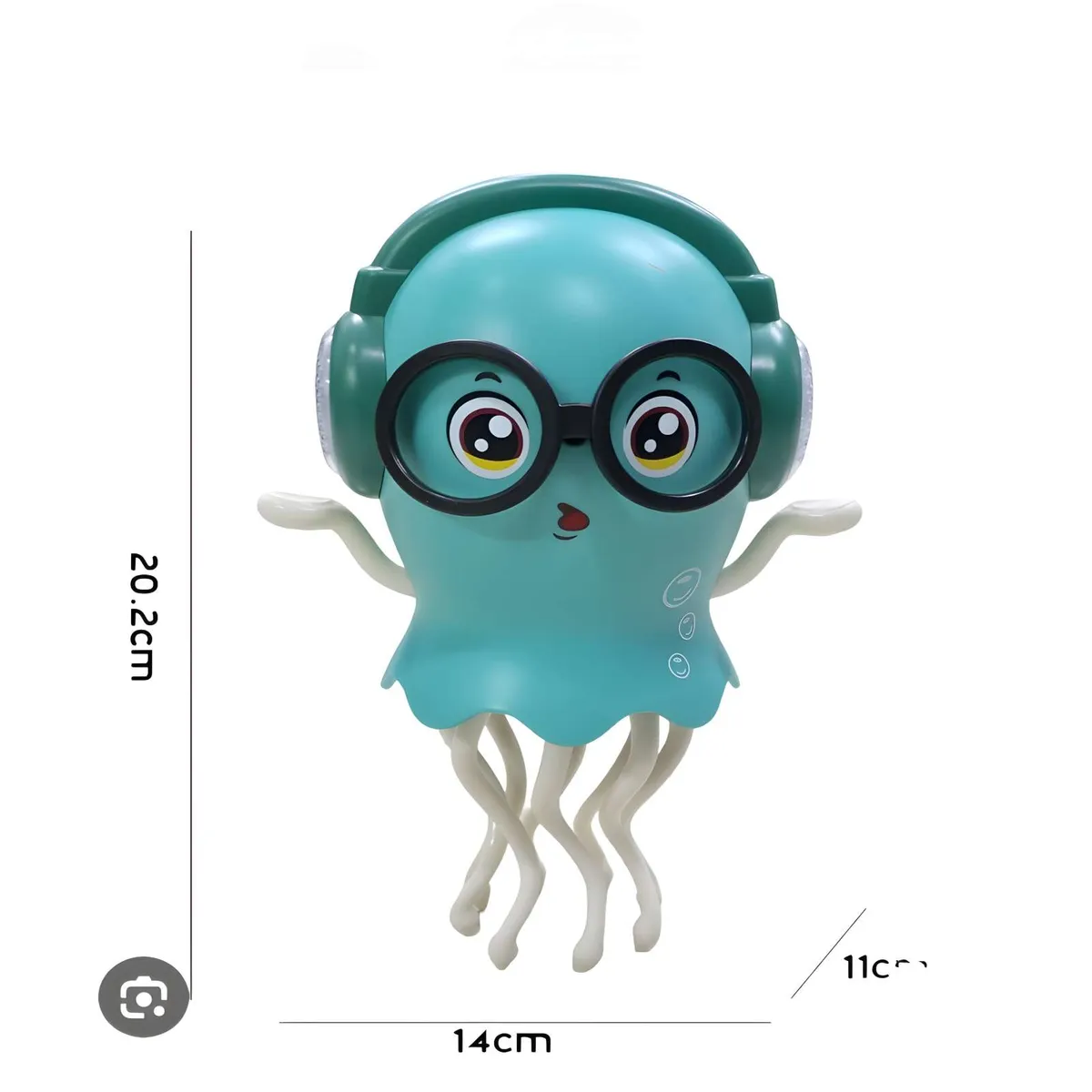 GENERICO - JUGUETE PULPO MAGICO BAILARIN VERDE