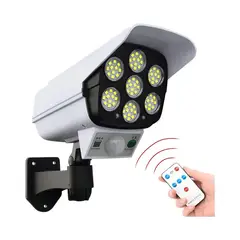 GENERICO - Foco Solar Cámara De Seguridad Con Sensor De Movimiento