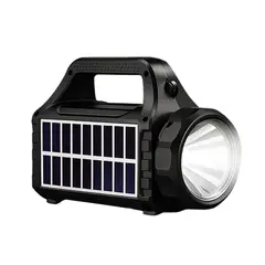GENERICO - Linterna Parlante Bluetooth Radio Solar Para Exterior Camping