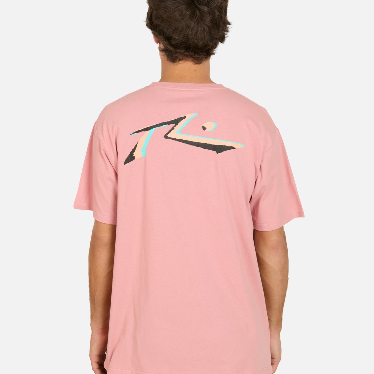 RUSTY - Polera MC Eco Rosado Hombre Rusty