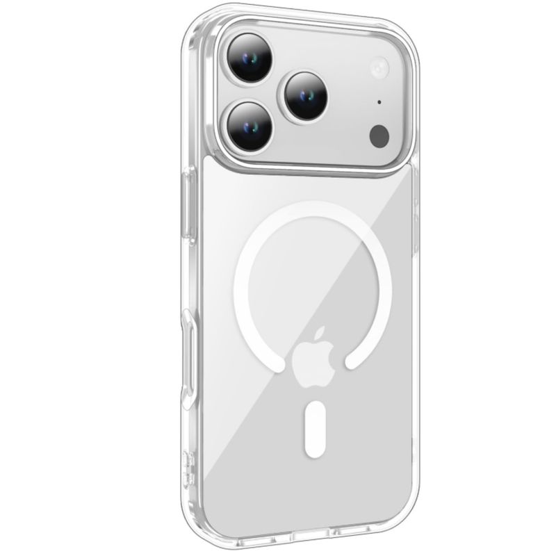 GENERICO - Carcasa Para iPhone 17 Pro Max Transparente MagSafe