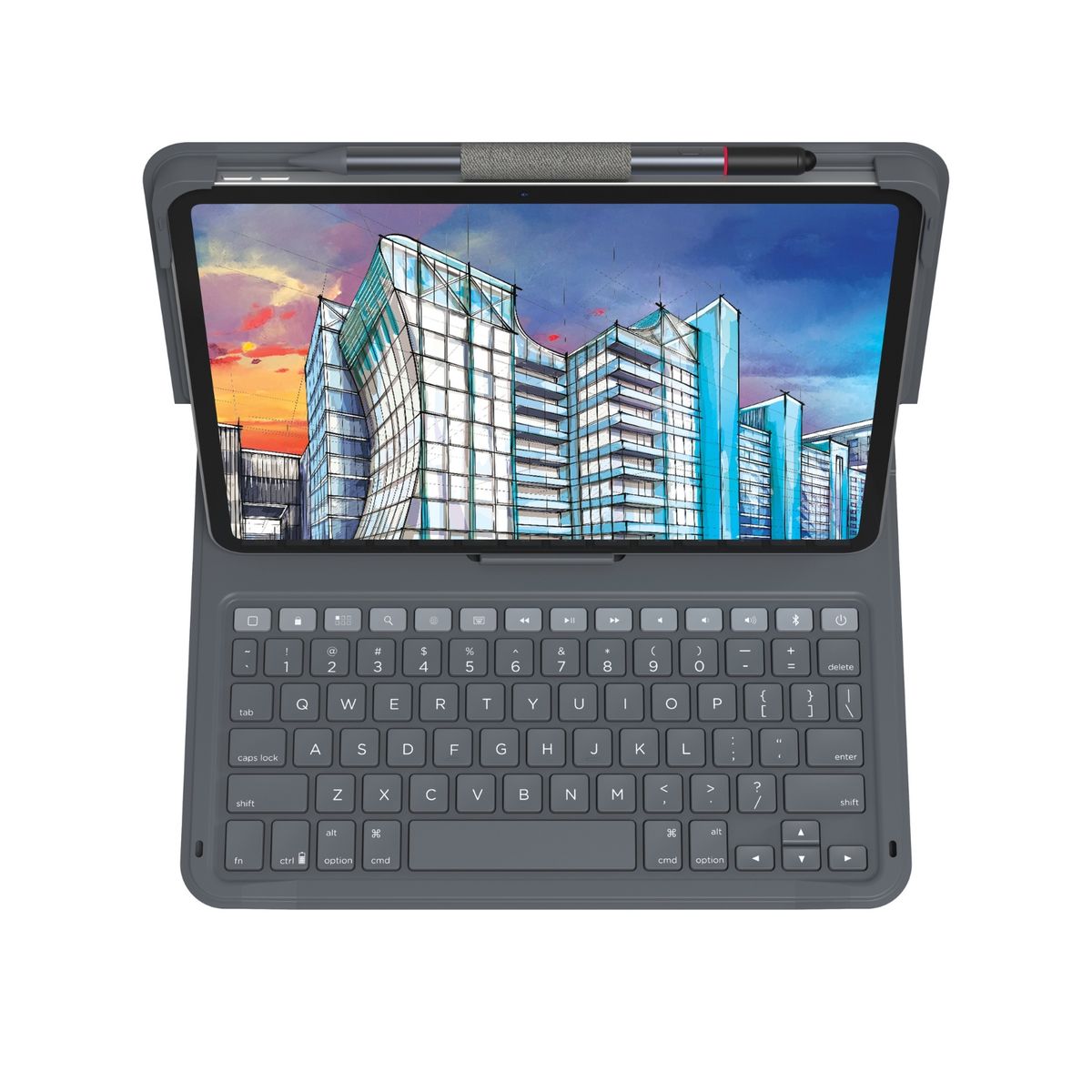 ZAGG - Teclado con Funda Messenger Folio 2 para iPad 11 (A16) ES