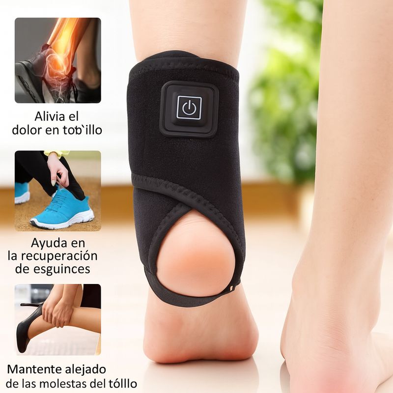 MOVI - Tobillera ortopédica con calor para aliviar molestias
