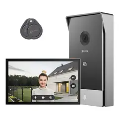 EZVIZ - Kit Video Intercomunicador Wifi Inteligente Hp7 2k 3mp