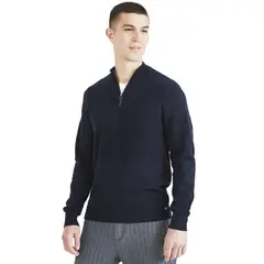 DOCKERS - Sweater Hombre Quarter-Zip Regular Fit Azul