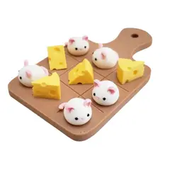 GENERICO - Juego Tres en Raya - Queso y Ratón
