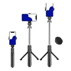 GENERICO - Monopod Tripode Selfie Portatil Control Remoto Bluetooth
