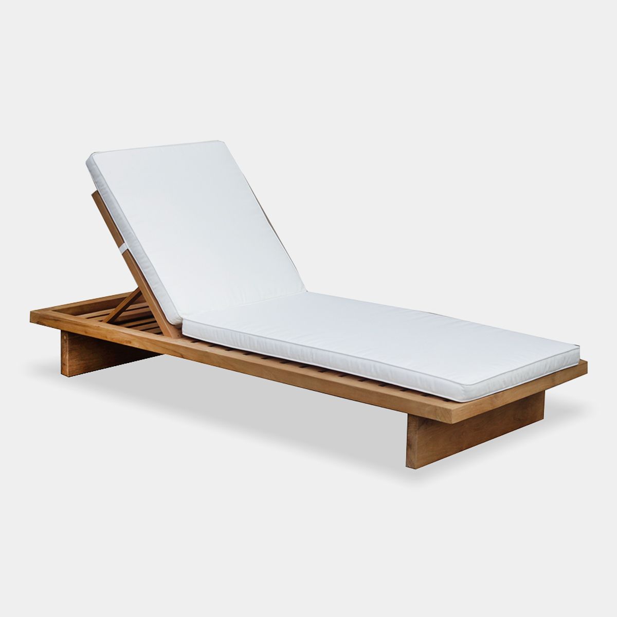 DECO EXTERIOR - Reposera Terraza Sagaro - Madera teka