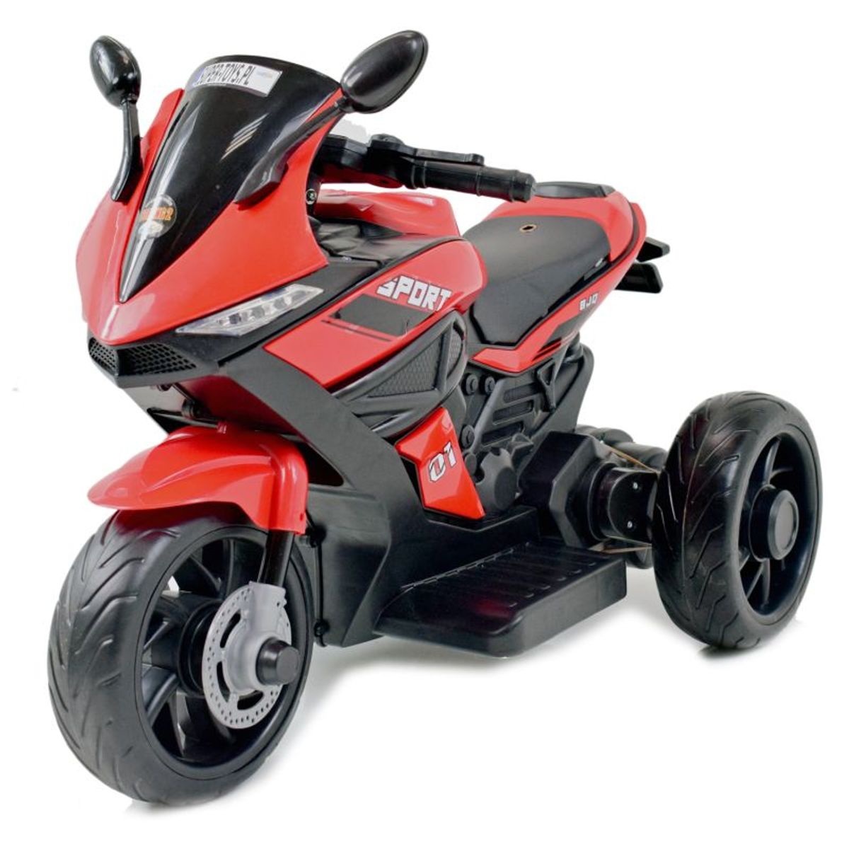 BESTOYS - Moto a bateria tres ruedas Roja Bestoys