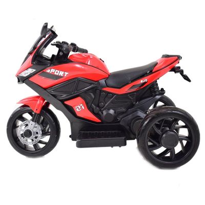 Imagen 2 del producto Moto a bateria tres ruedas Roja