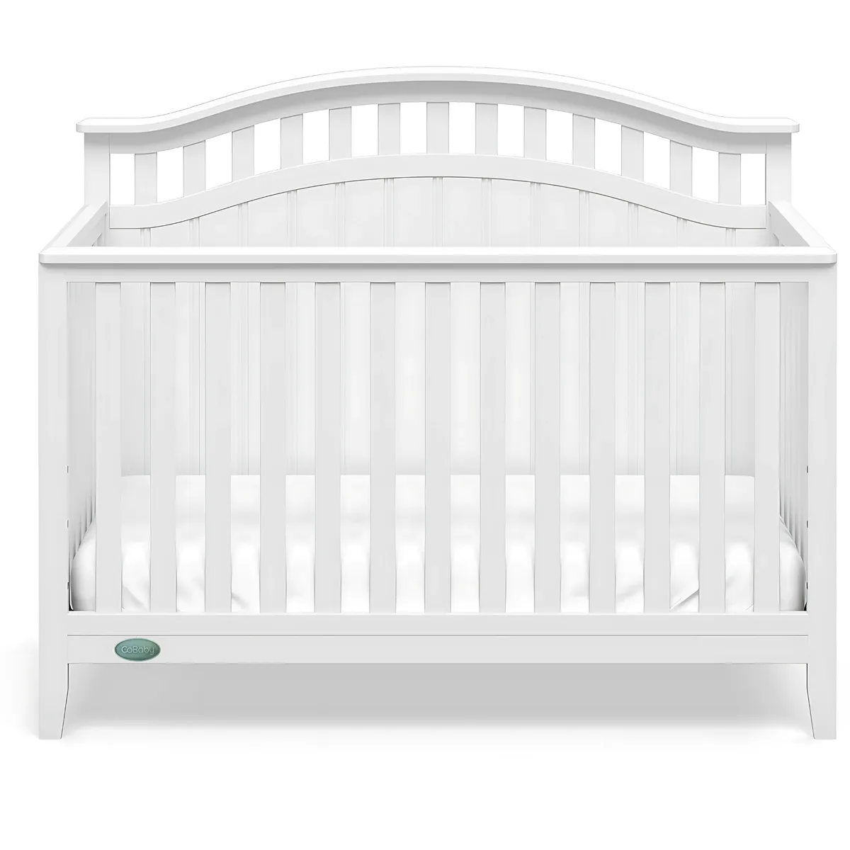 COBABY - Cuna de madera Blanca 3 en 1 Lanquen