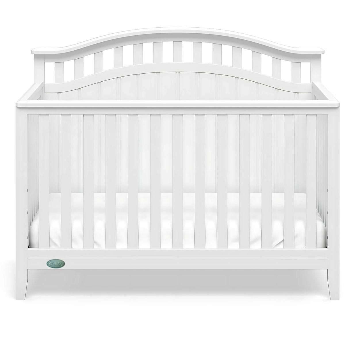 COBABY - Cuna de madera Blanca 3 en 1 Lanquen