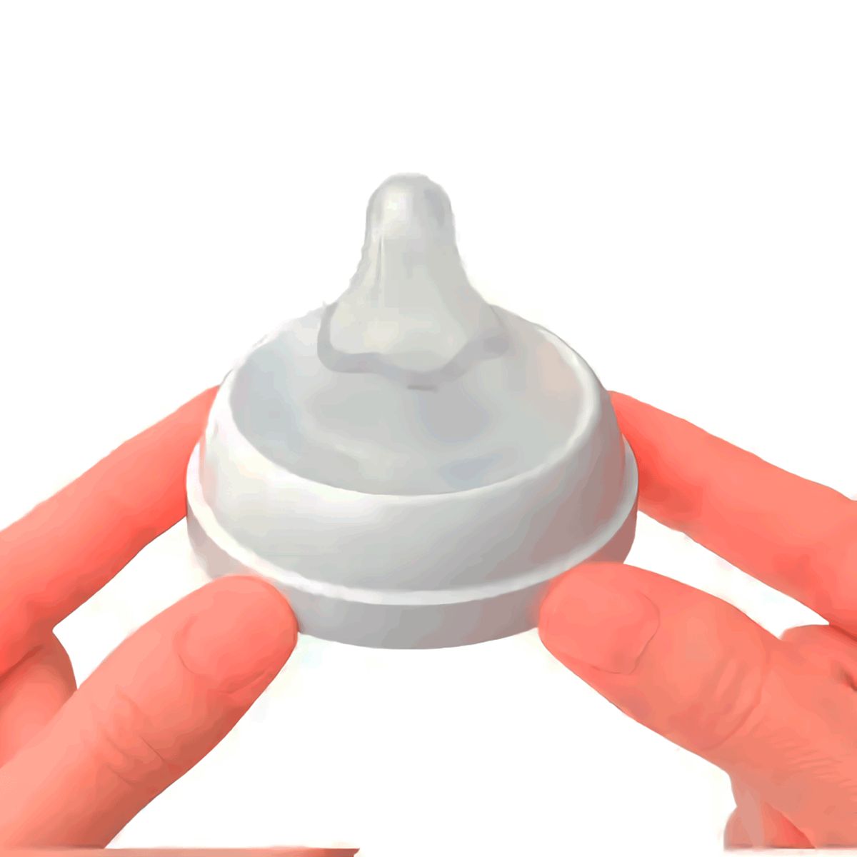 PIGEON - Tetinas Chupete Pack 2 Repuestos Boca Ancha L 6m+ Pigeon