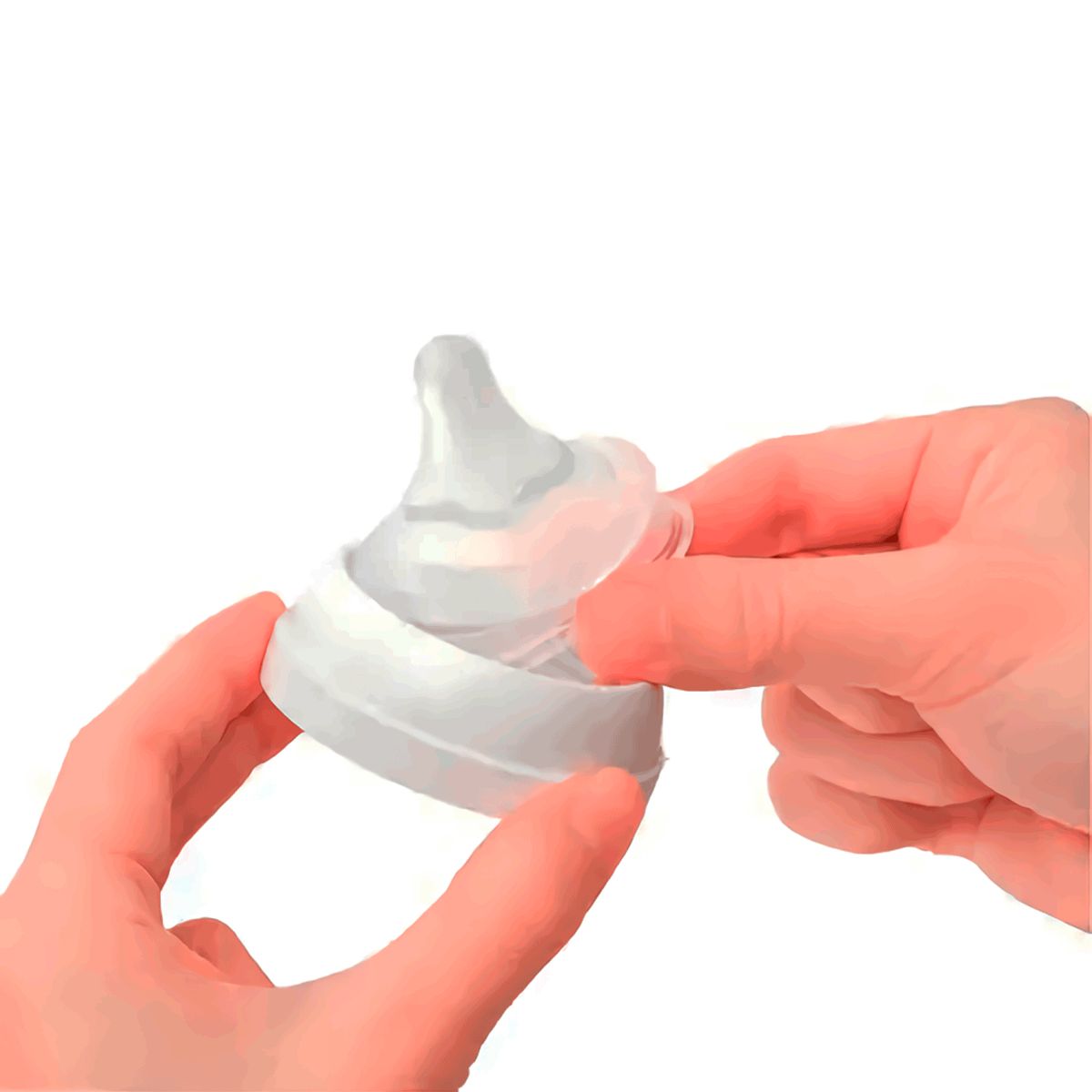 PIGEON - Tetinas Chupete Pack 2 Repuestos Boca Ancha LLl 15+ Pigeon