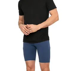 H2O WEAR - Unisex Bermuda con Bolsillo Cintura Elasticada Azul