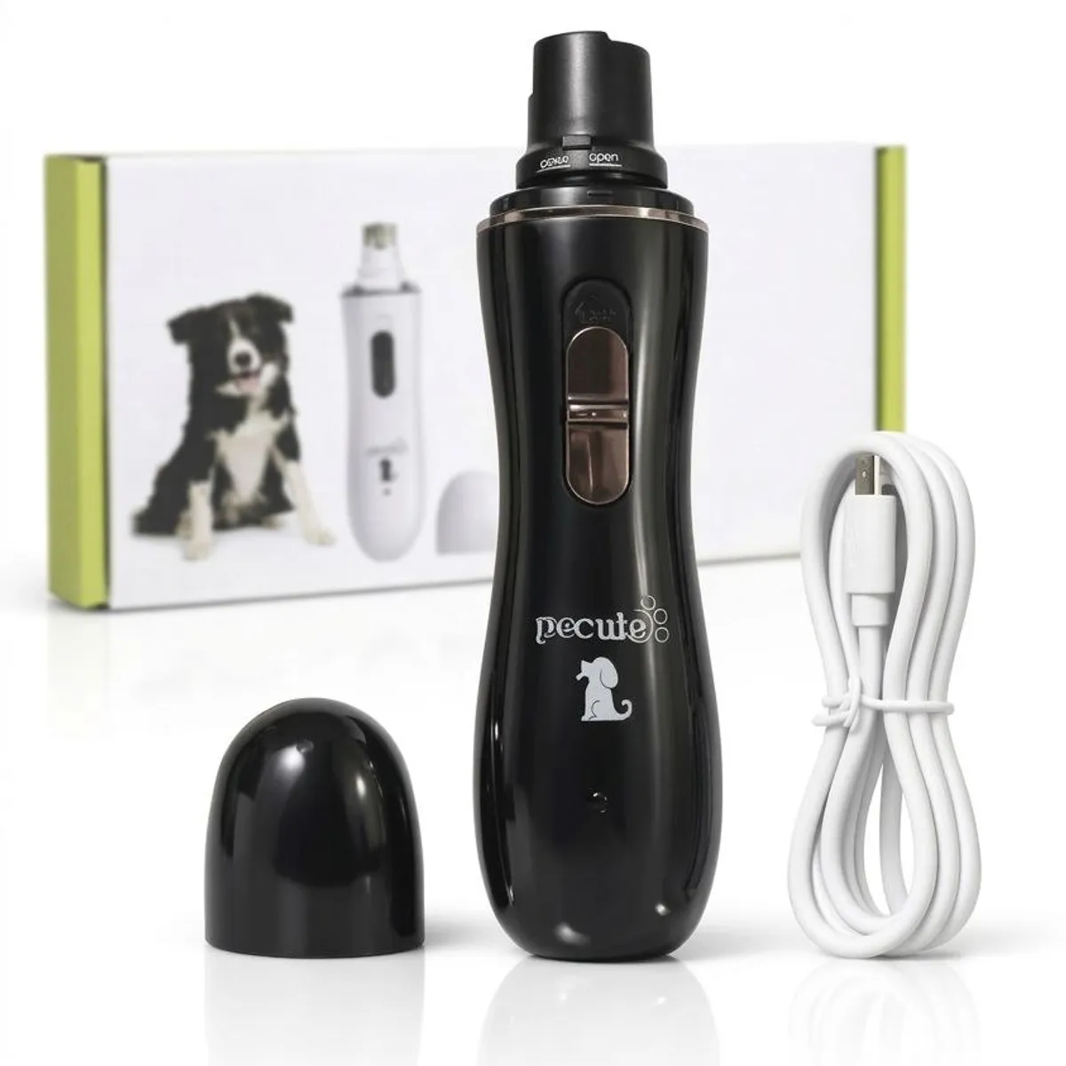 GENERICO - Cortador o lima de uñas eléctrica para mascotas