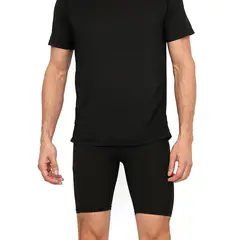 H2O WEAR - Unixex Bermuda con Bolsillo Negro