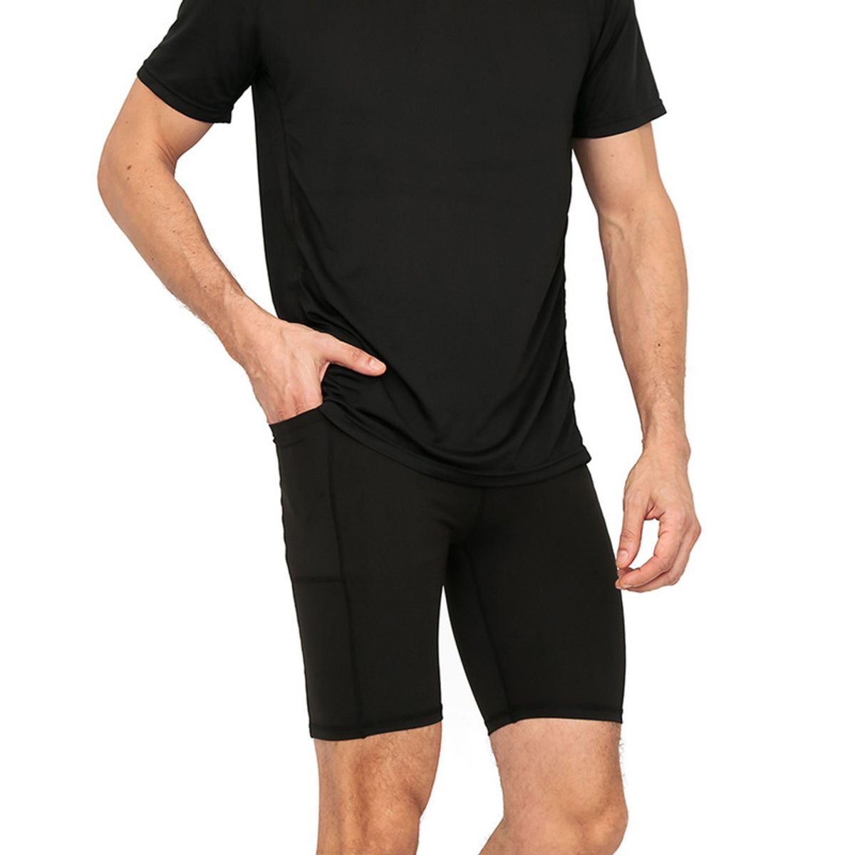 H2O WEAR - Unixex Bermuda con Bolsillo H2O Wear Negro