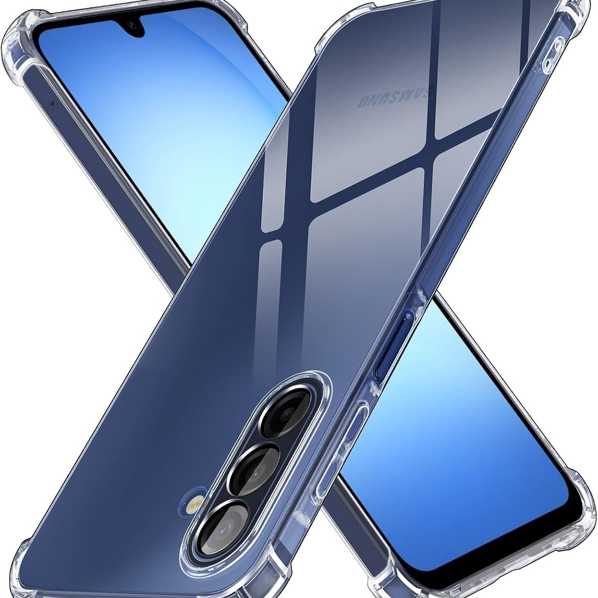 GENERICO - CARCASA PARA GALAXY A17 - ANTIGOLPES TRANSPARENTE ESQUINAS REFORZADAS