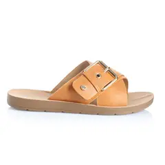 VIA UNO - Sandalia Mujer Camel 22601644