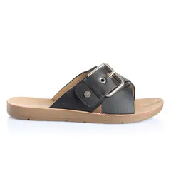 VIA UNO - Sandalia Mujer Negro 22601644