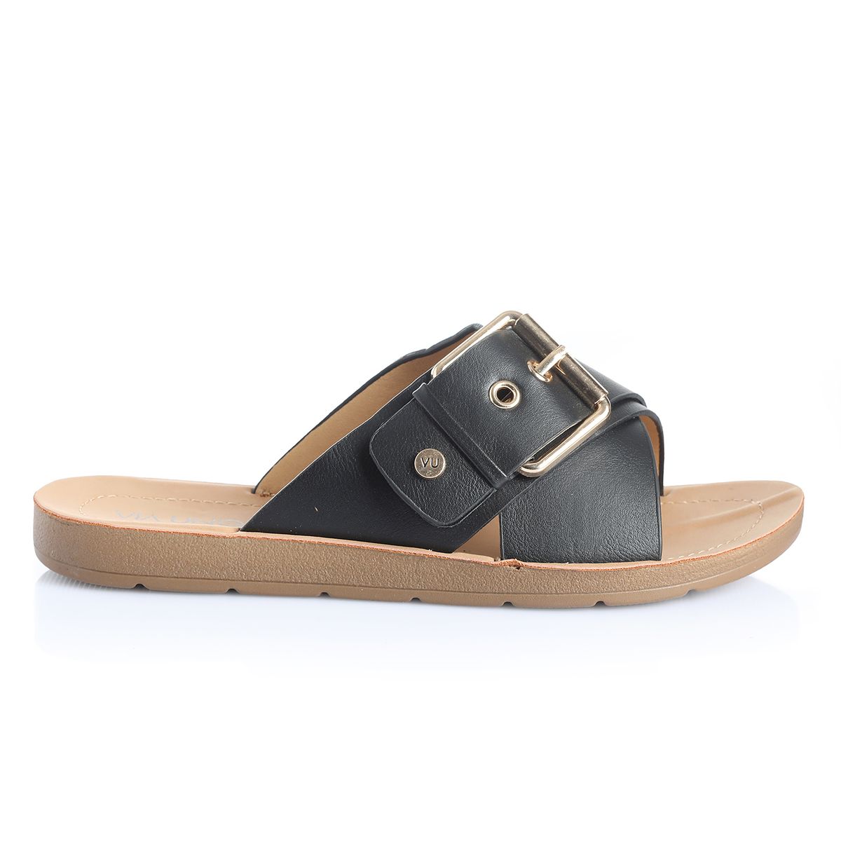 VIA UNO - Sandalia Mujer Via Uno Negro 22601644