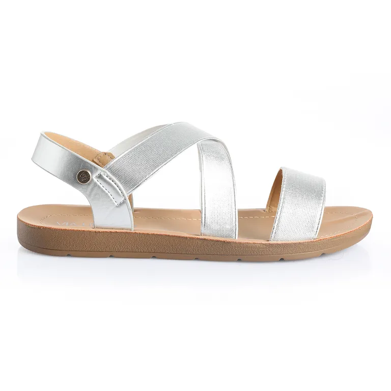 Sandalia Mujer Plata 22601646