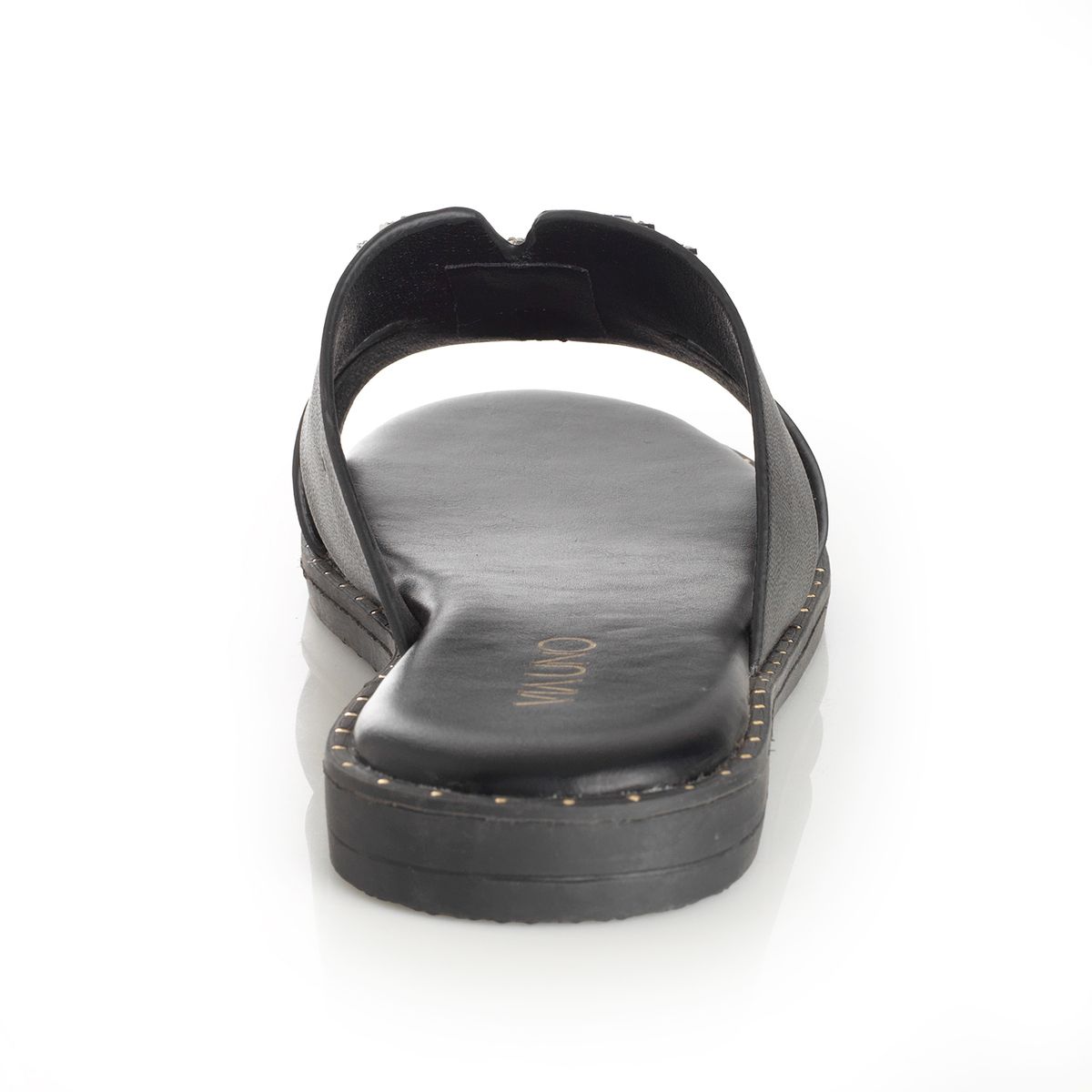 VIA UNO - Sandalia Mujer Via Uno Negro 22601627