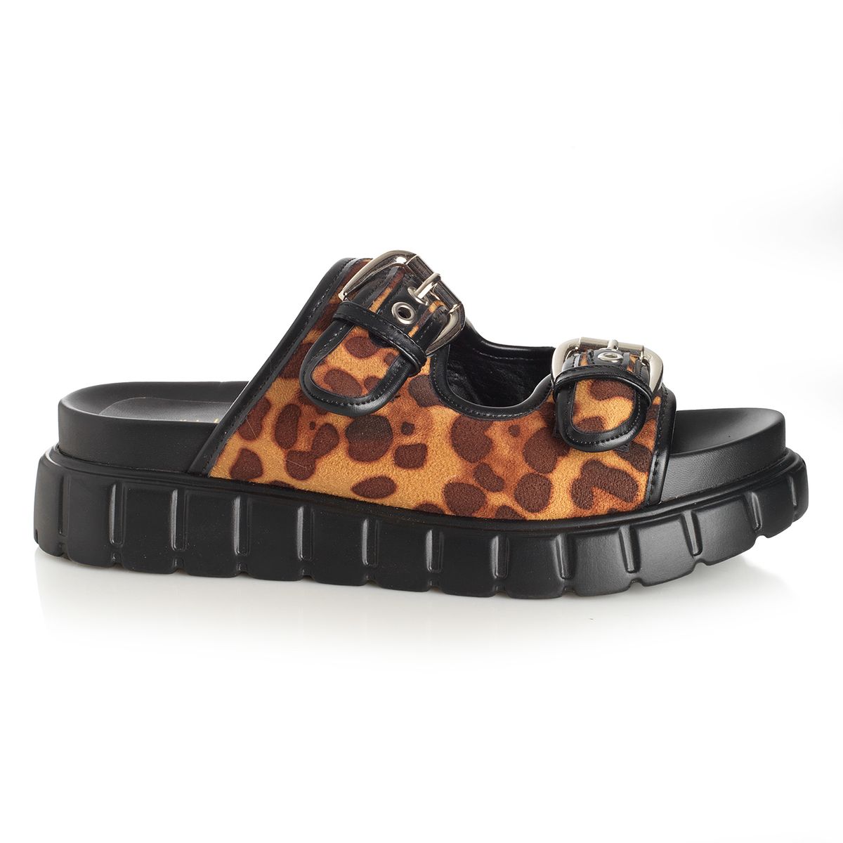 VIA UNO - Sandalia Mujer Via Uno Leopardo 22641603