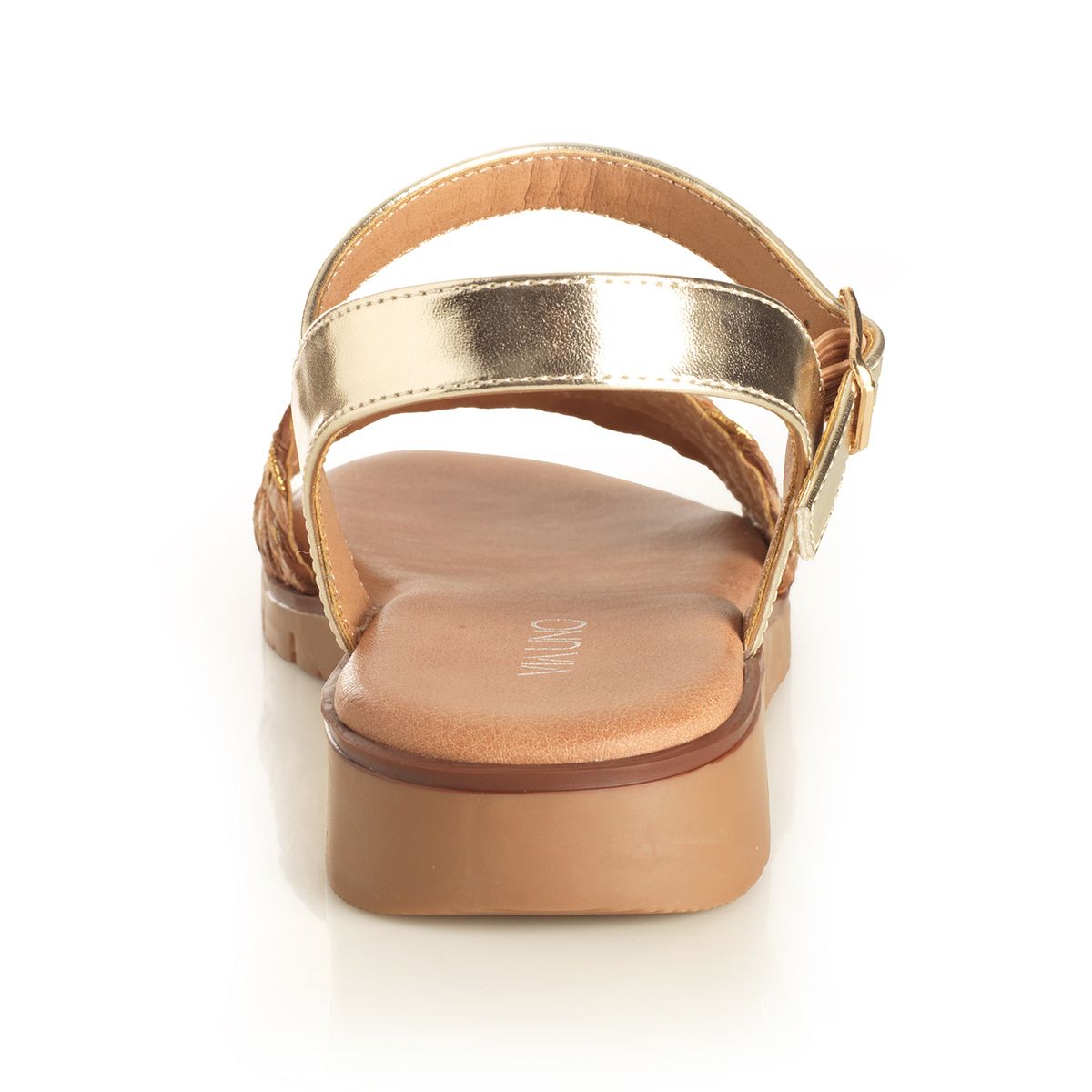 VIA UNO - Sandalia Mujer Via Uno Camel 22641608