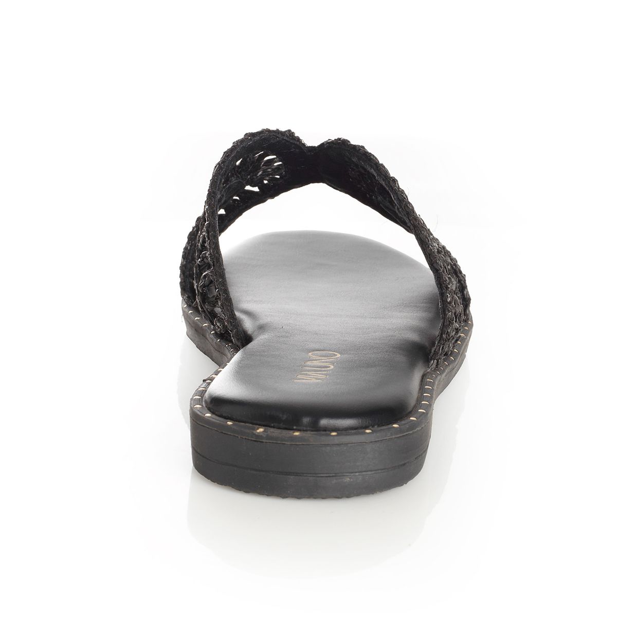 VIA UNO - Sandalia Mujer Via Uno Negro 22601625