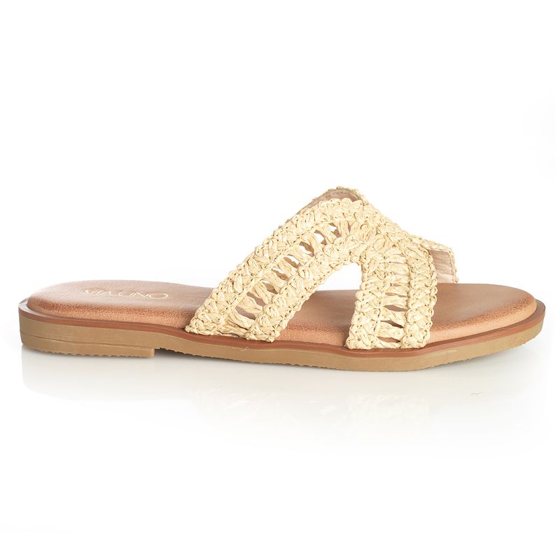 VIA UNO - Sandalia Mujer Via Uno Beige 22601625