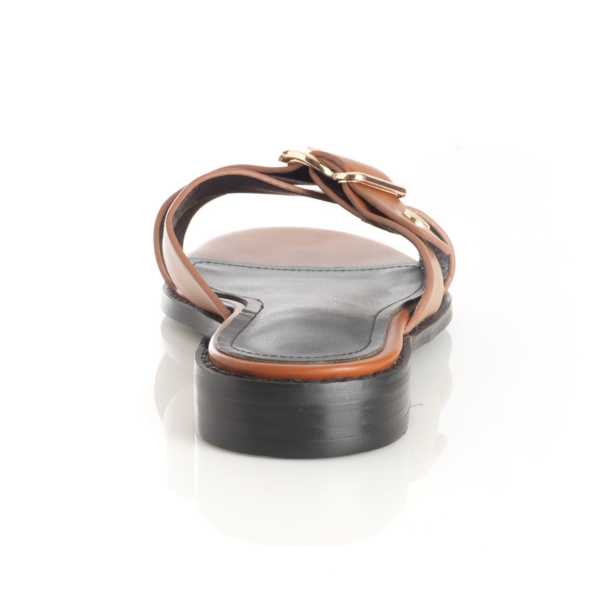 VIA UNO - Sandalia Mujer Via Uno Camel 22601610