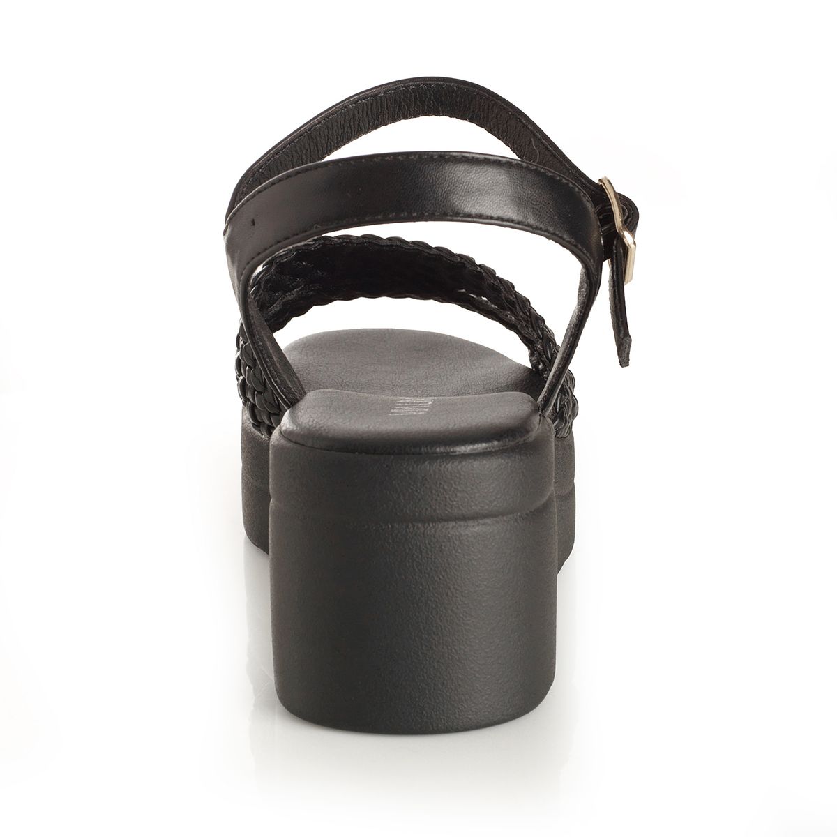 VIA UNO - Sandalia Mujer Via Uno Negro 22642609