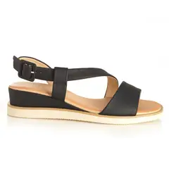 VIA UNO - Sandalia Mujer Negro 22641609