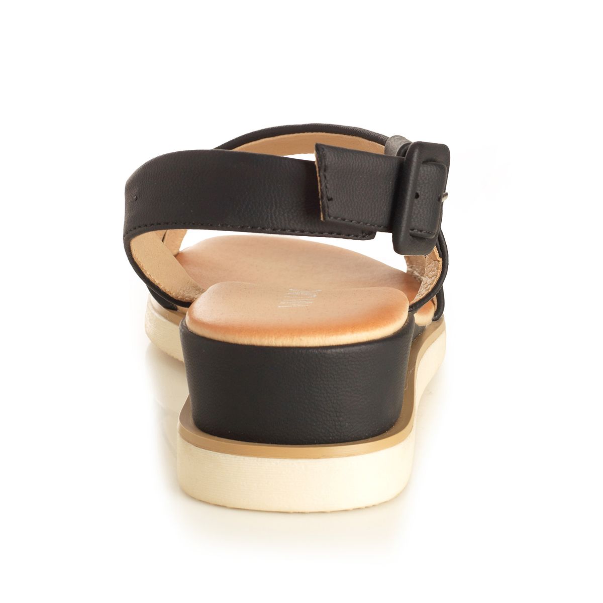 VIA UNO - Sandalia Mujer Via Uno Negro 22641609