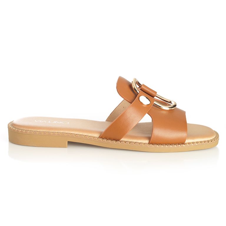 Sandalia Mujer Camel 22601633