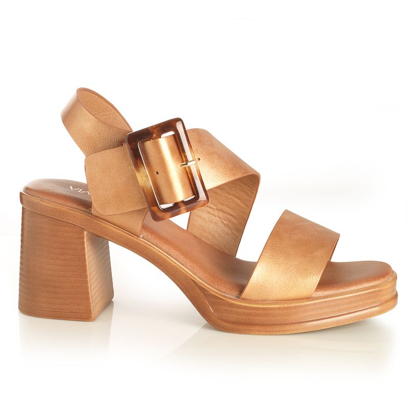 VIA UNO - Sandalia Mujer Via Uno Rose Gold 22633614