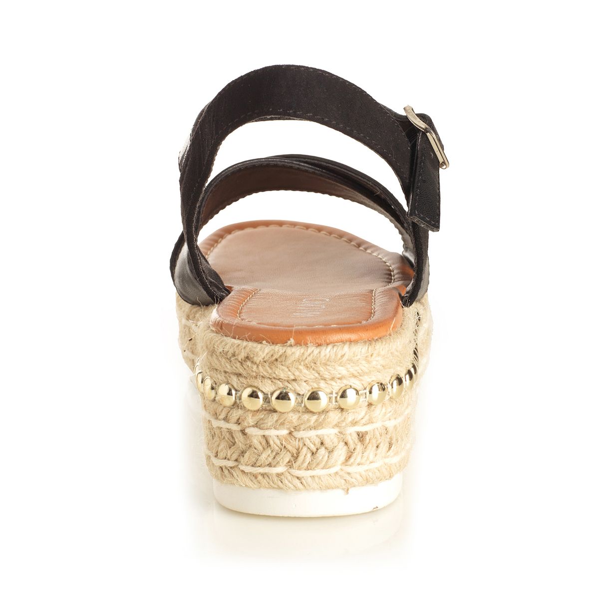 VIA UNO - Sandalia Mujer Via Uno Negro 22642614