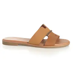 VIA UNO - Sandalia Mujer Camel 22601641