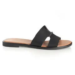 VIA UNO - Sandalia Mujer Negro 22601641