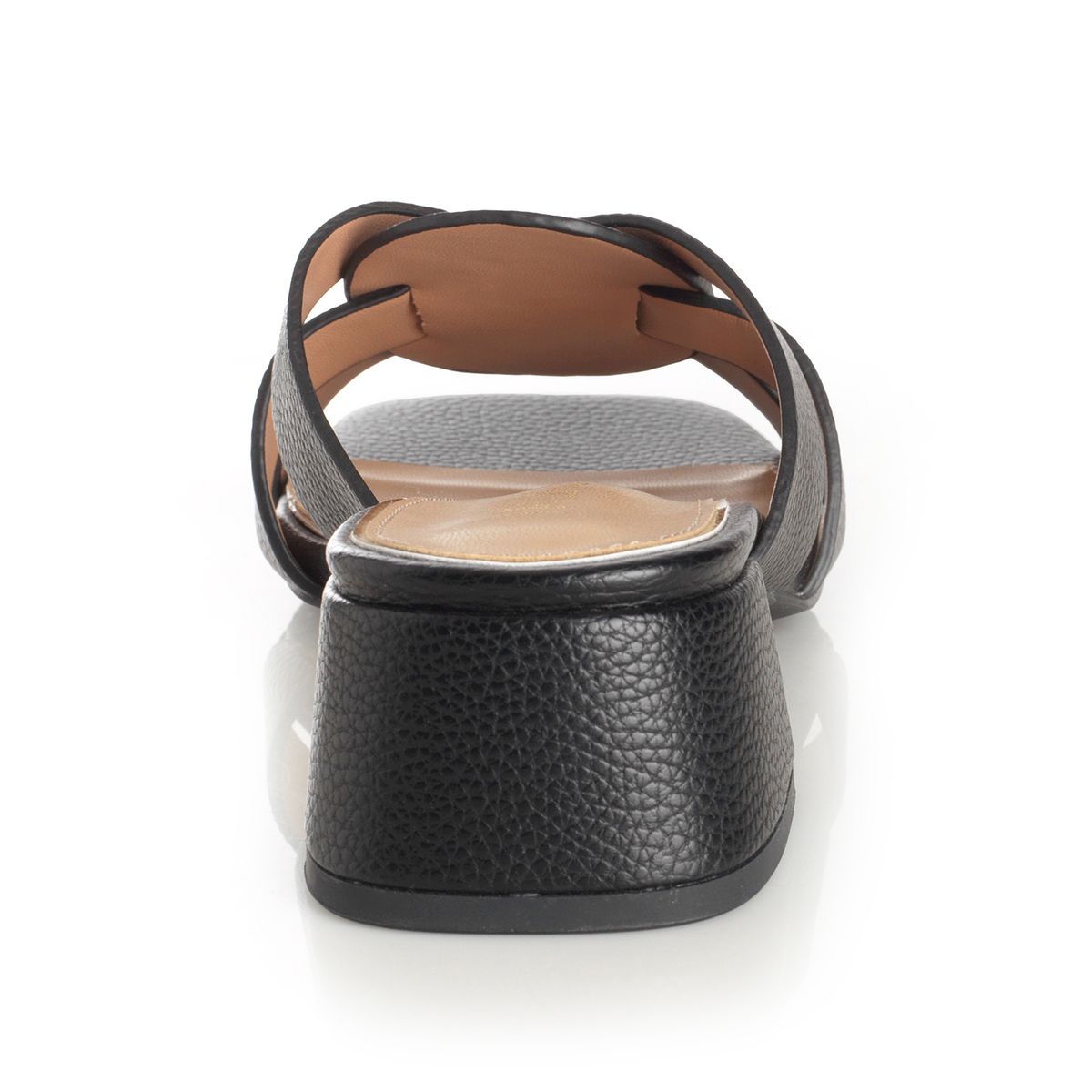 VIA UNO - Sandalia Mujer Via Uno Negro 22632617